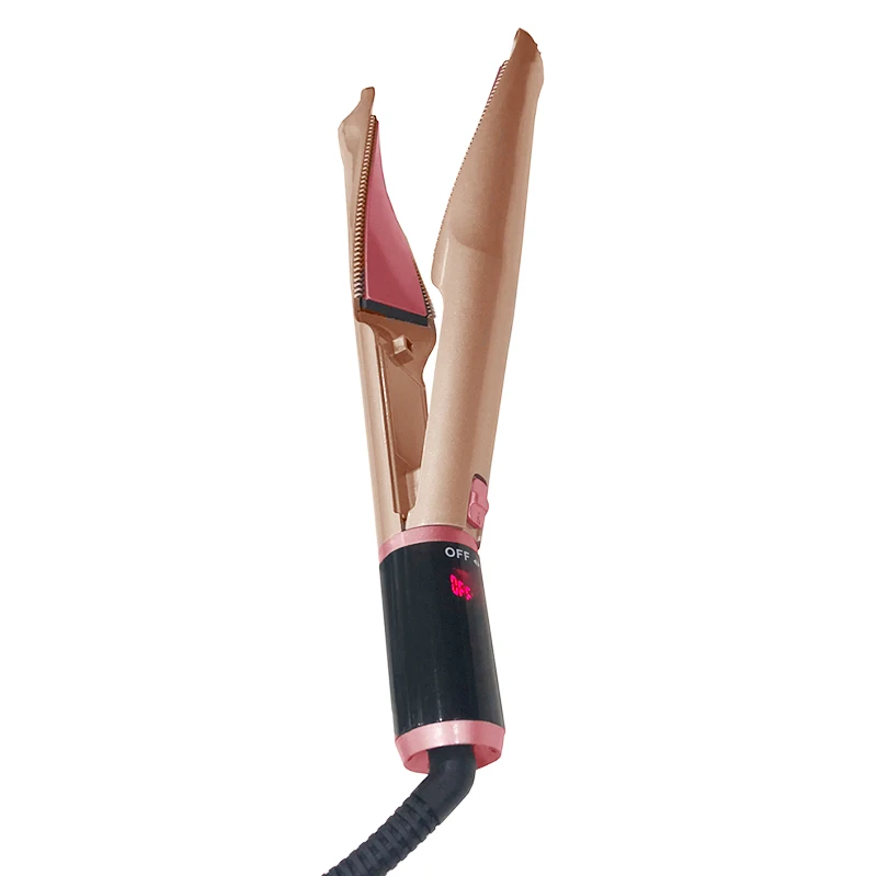 
2020 Hot Selling Hair Straightening Irons PTC Heater Twist Hair Straightener Fast Styler Straightener and Curler 