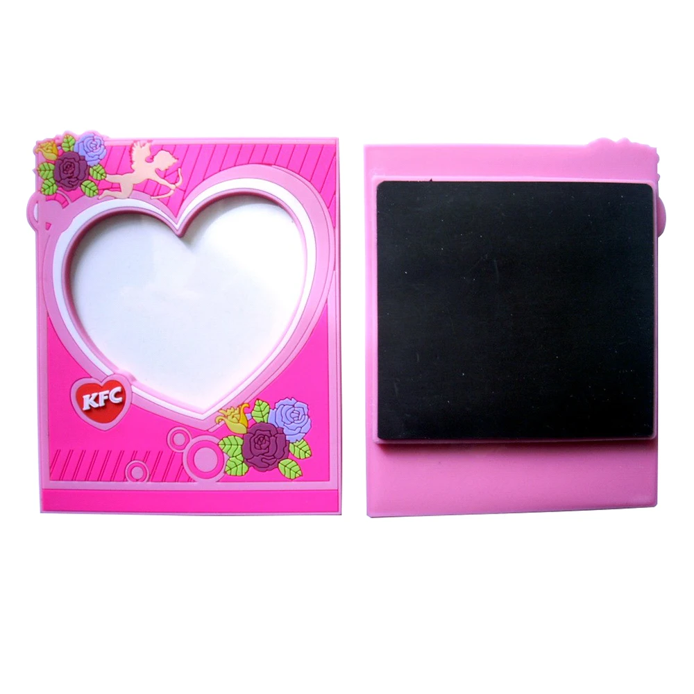 

Wholesale hot selling promotion gifts soft pvc picture photo frame