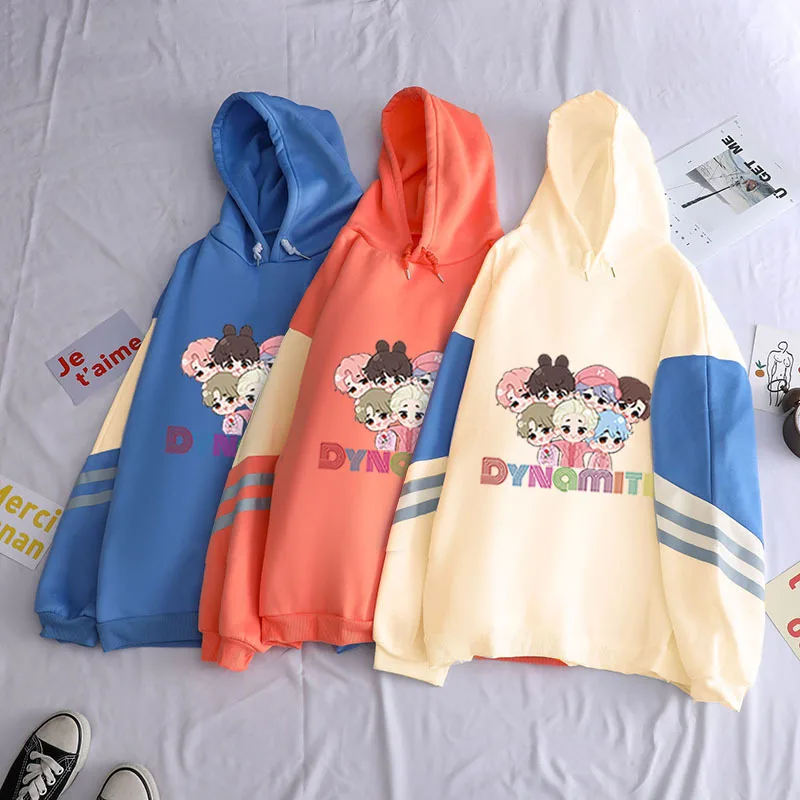 

Love Yourself Hoodies Hip Hop Printed Sweatshirts Korean Jimin Sweater Jacket Pullover BTS Hoodies Women's Hoodies & Sweatshirts, Picture color