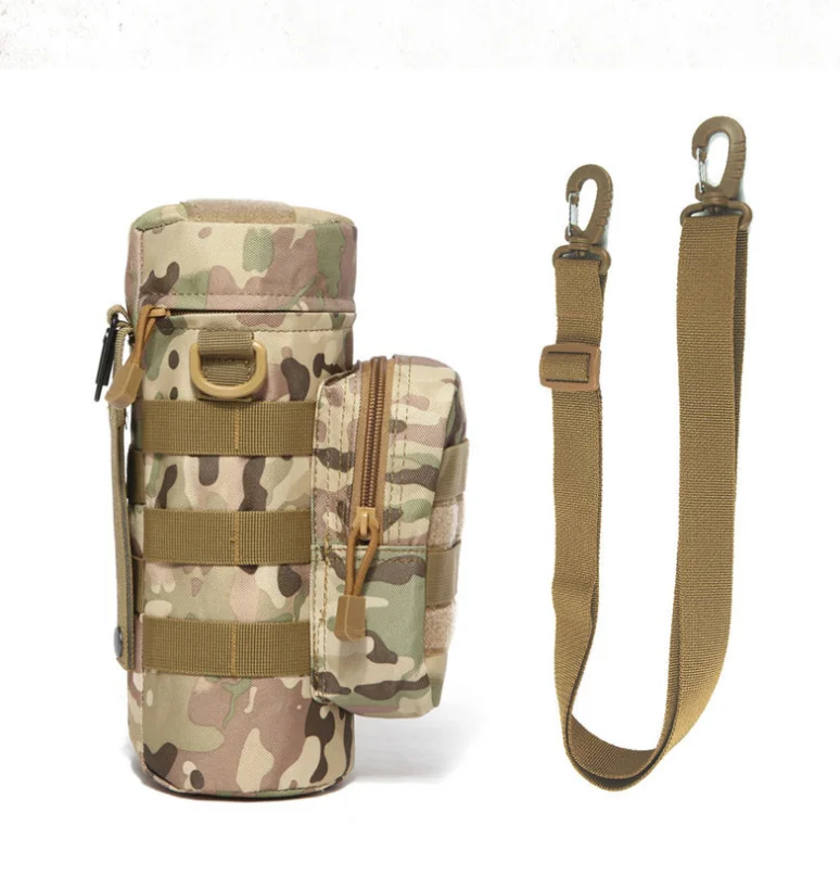 

Hotsale Outdoor Sports Molle Tactical Water Bottle Holder Carry Pouch Military Water Bottle Bag, Customized color