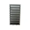 China factory hurricane impact aluminum frame plantation shutter glass louver windows