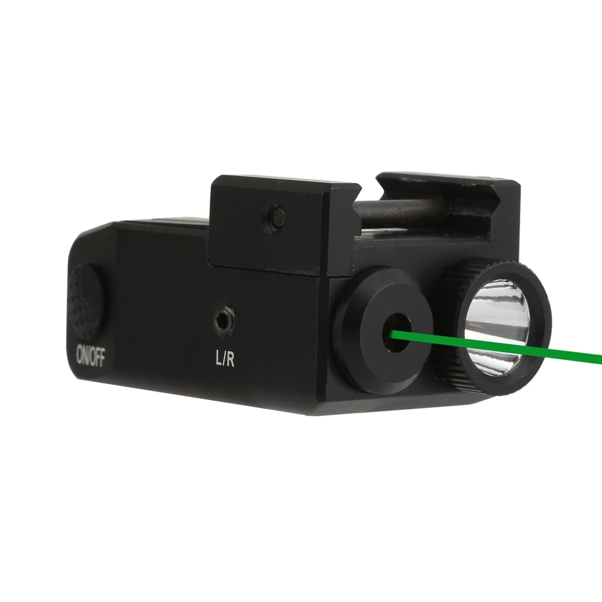 

Tactical pistol Green LaserSight and led flashlight combo with Picatinny Rail
