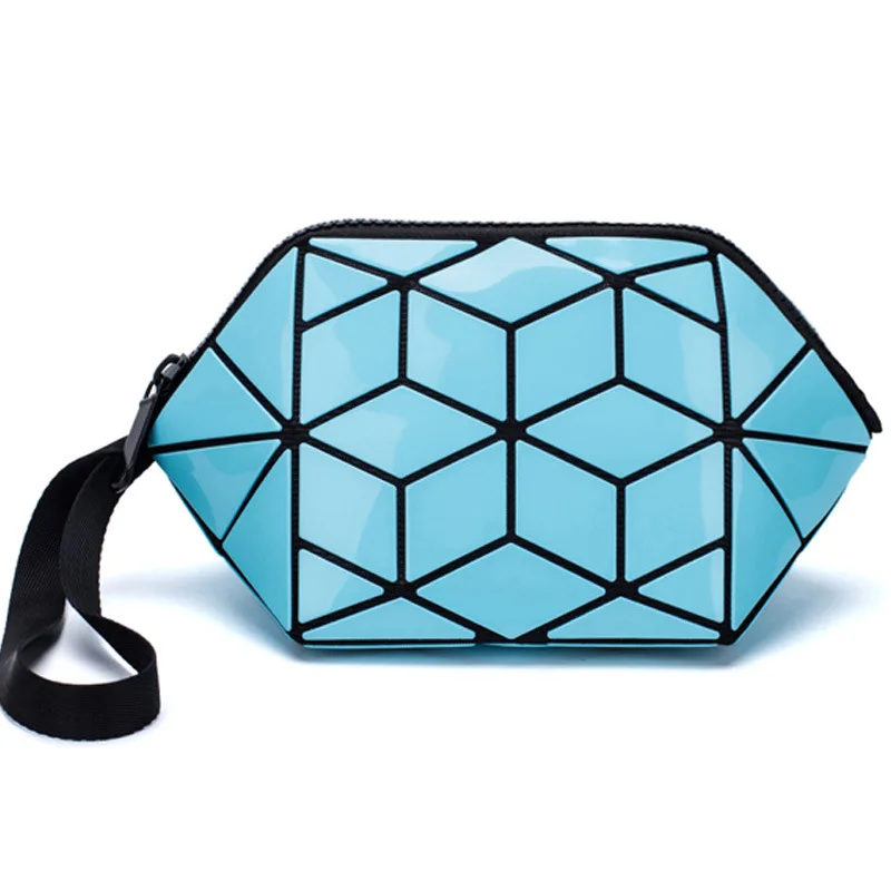 

Women Geometric Cosmetic Bag Waterproof Makeup Pouch makeup beauty bag