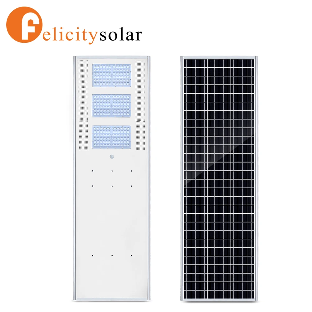 Felicity integrated 60w solar led street light outdoor for government project