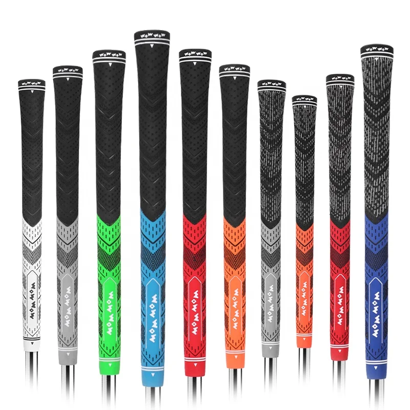 

Factory Price Standard Golf Grips Custom Logo Non slip Rubber Golf Club Grips OEM Midsize Cord Golf Grip