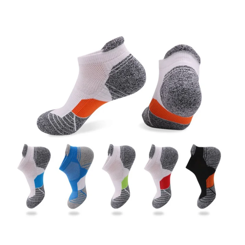 

ML-184 New Design Low Cut Cushioned Snagging Resistance Sport Socks For Men, Custom color