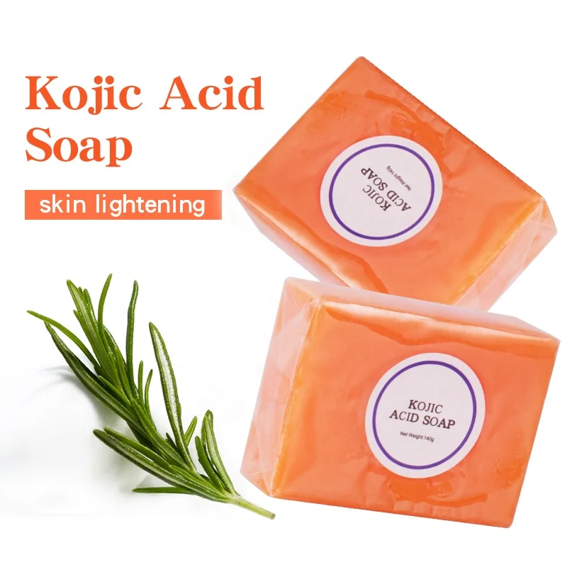 

Dropshipping Private label Body Bath Lightening Smooth Whitening Facial Natural Orange glycerin papaya Kojic Acid Soap