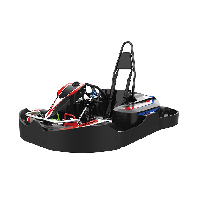 

CAMMUS Electric Entertainment Go Kart (Motor:2850RPM;2.2KW;7.2Nm)(Battery:48V;30Ah x2 );MaxSpeed:65km/h, Red