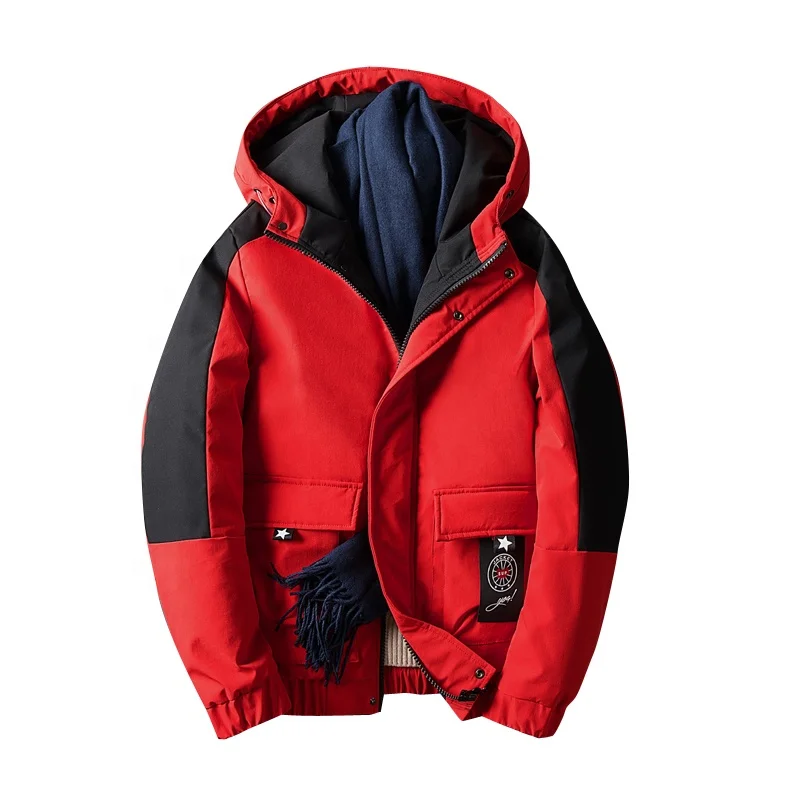 

Young Men's Simple Life Jacket For Men Fashion Winter Outdoor Wear Popular Good Quality Fabric Men's Coat