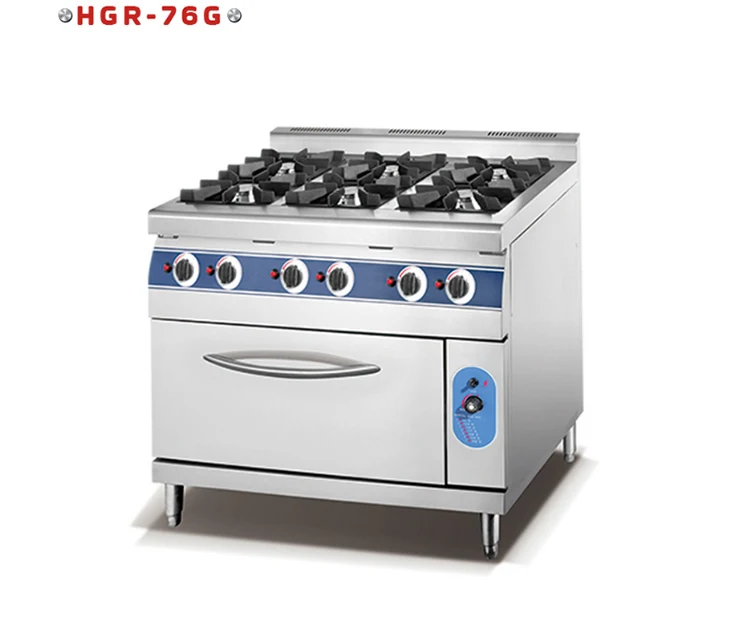8burner Range With Gas Oven Gas Range With 8burner & Oven Commercial