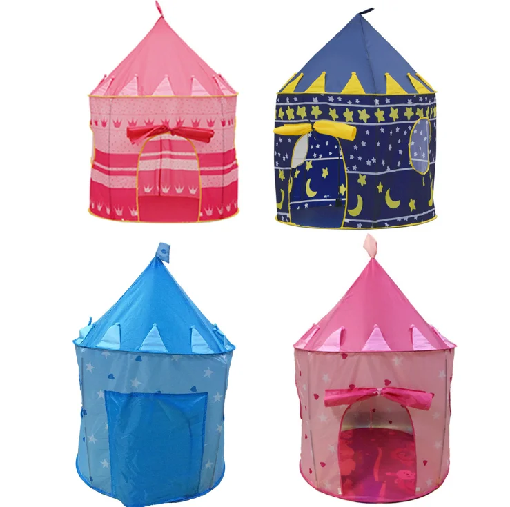 
2020 Children Girls Boys Canopy Toddler Kids Princess Castle Toy House Play Tent 