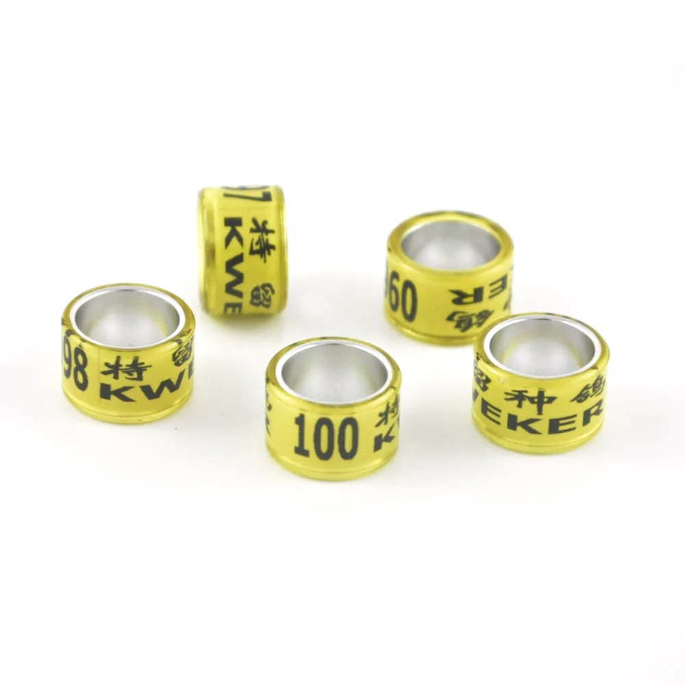 

GSF-APPR 2022 aluminium Plastic custom rings with any photo & words, Many colors available