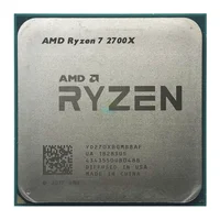 

For Ryzen 7 2700X R7 2700X 3.7 GHz Eight-Core Sinteen-Thread 16M 105W CPU Processor YD270XBGM88AF Socket AM4 Used