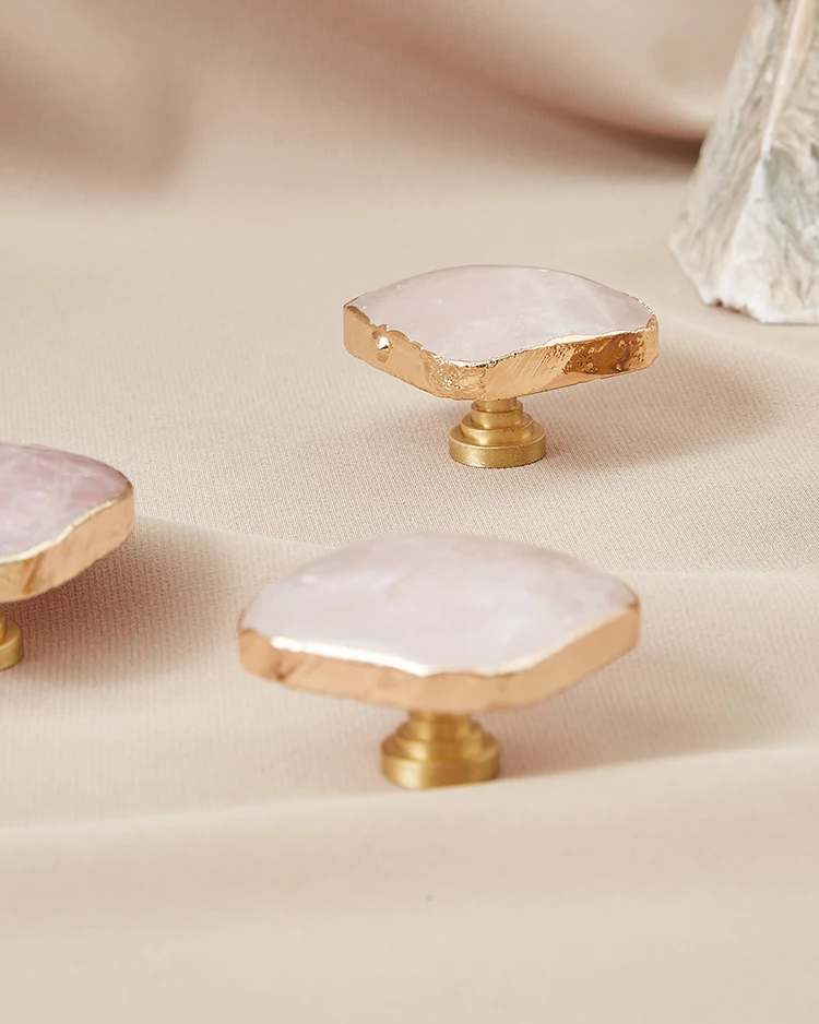 Bestseller Hochwertige Möbel Küchen Schrank Griff Natur Kristall Knopf