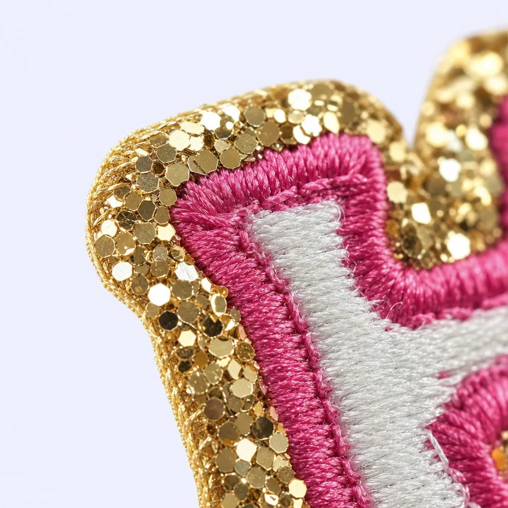 Microscopic Sequin Edge Craftsmanship
