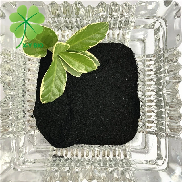 
Best Selling high quality 100% Solubility Shiny Potassium Humate Powder 