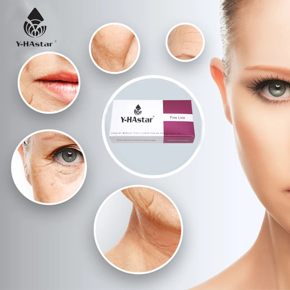 

hyaluronic acid injections dermal filler with ha 1ml Y-HAstar