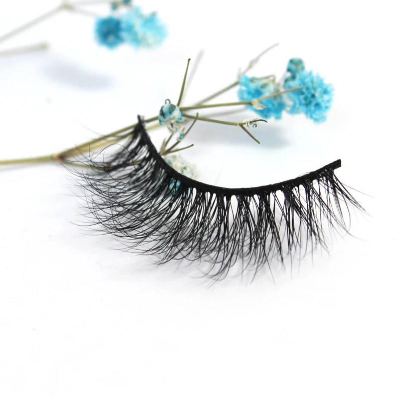 

Wispy mink eyelash vendor Wholesale 3D mink eyelashes, Natural black