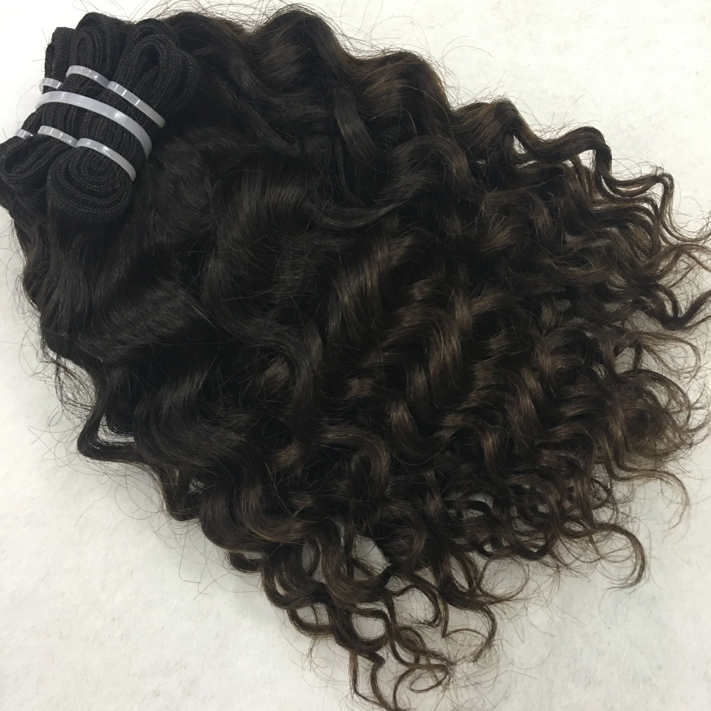 

Wholesale 100% virgin Human hair nature curly promotion free shipping the grade 10A no tangle no shedding delivery fast