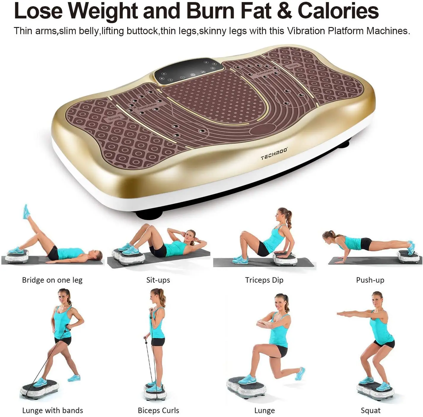 
Electric Slim Whole Health Vibrating Plate Super Body Shaper Vibration Plate Platform for weight lose 