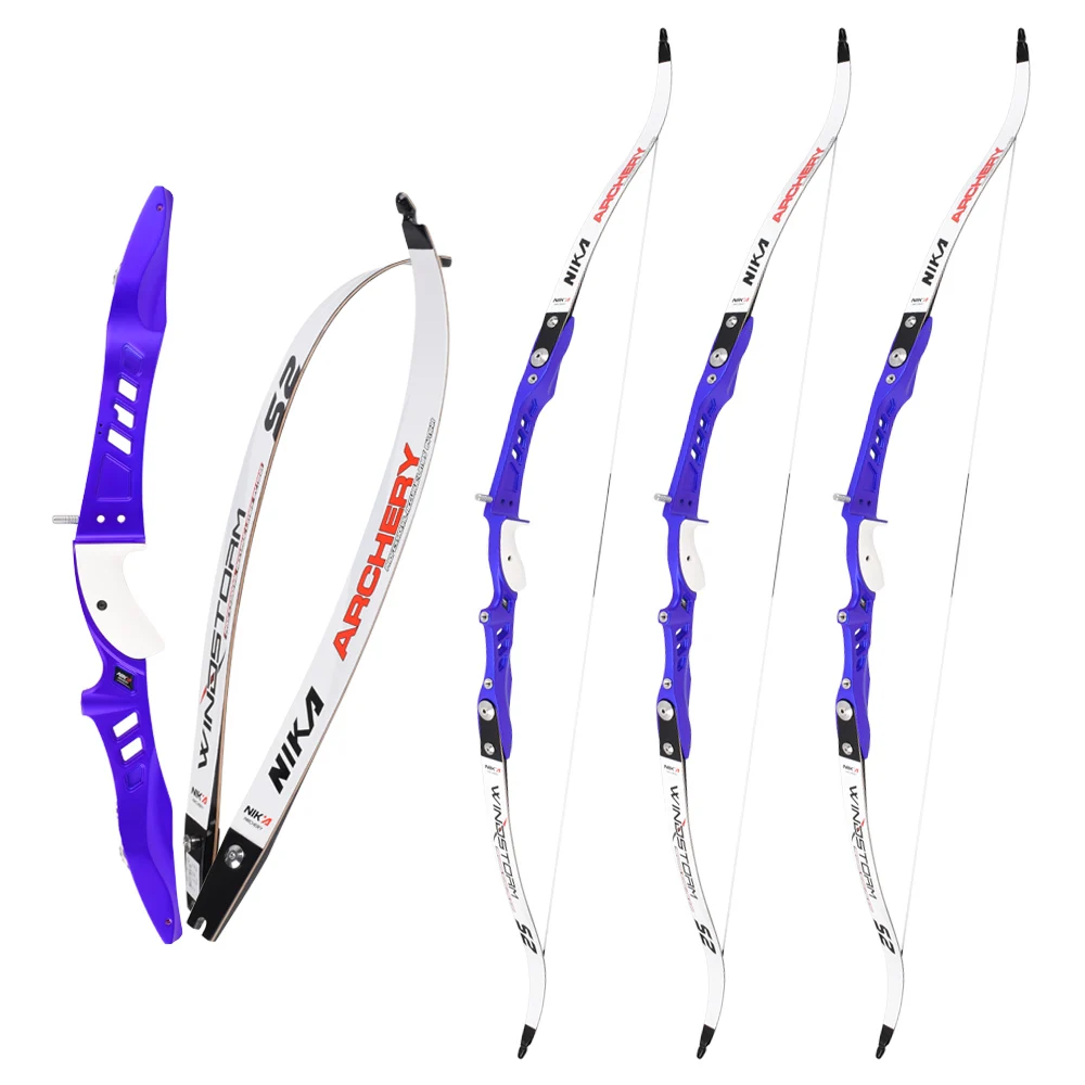 

Archery bow set for outdoor hunting shooting nika target right handed recurve bow set