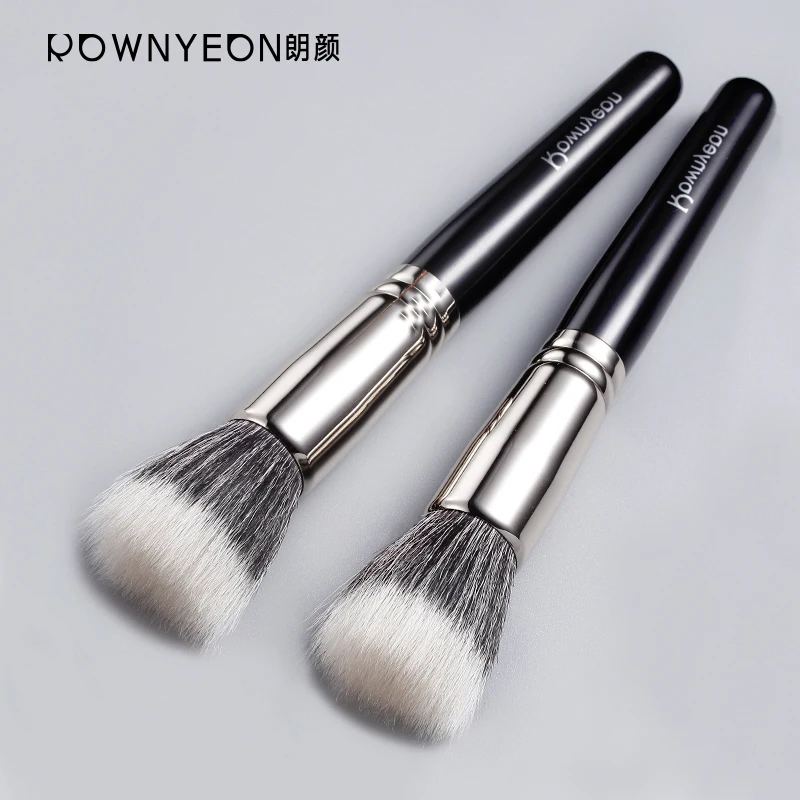 

Private Label Custom Logo Makeup Brush Set Natural Hair, Green,brown,white,custom