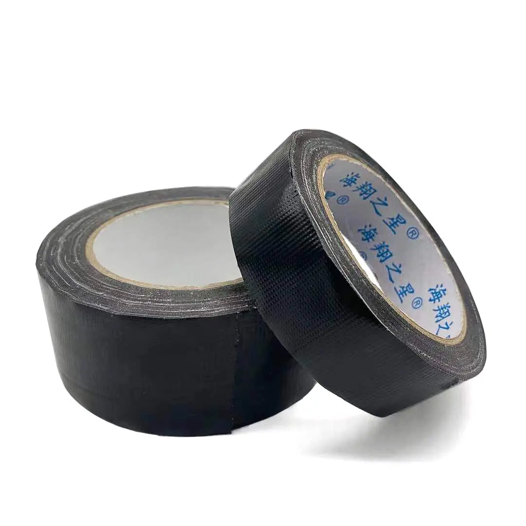 

Black custom single sided duct tape for box sealing