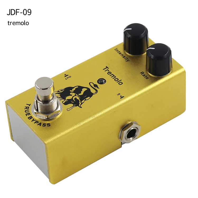 

JDF-OEM custom logo guitar delay, amplifier, compression effect easy control with tuner