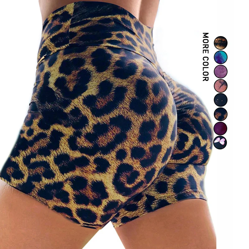 

Wholesale High Quality Biker Snack Shorts Print Booty Gym Yoga Women Shorts, Women's shorts