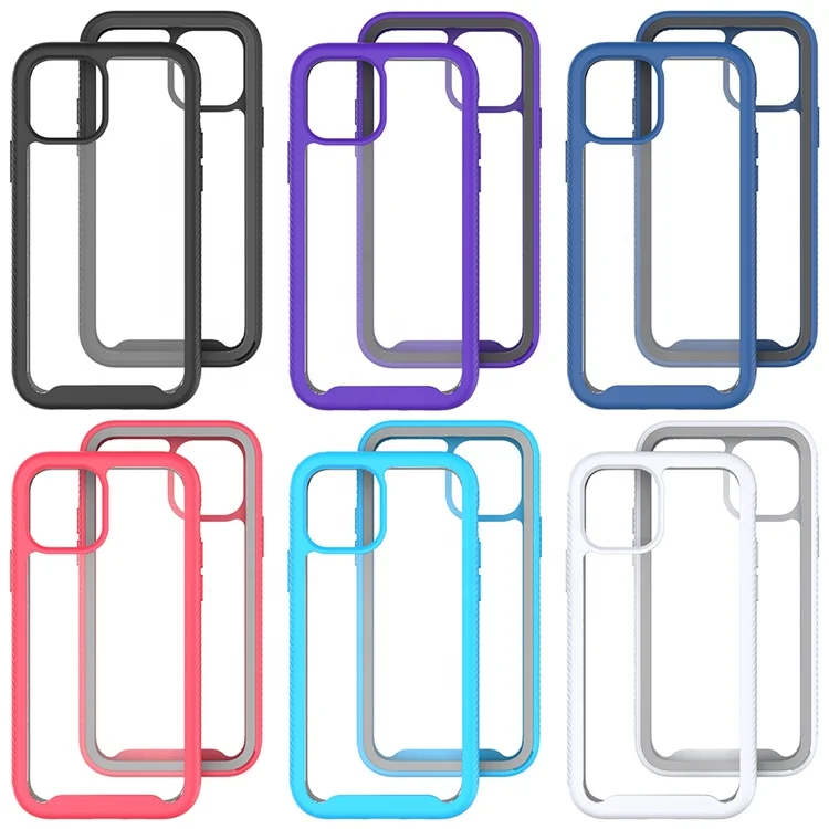 

Factory Wholesale Full-body Clear Phone Bumper Case For iphone 13 Pro Max, Optional