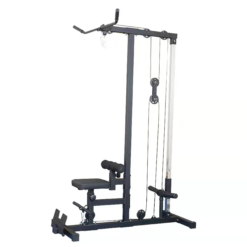 

Commercial Gym Strength Training Equipment Multi Function Cable Station Plate Loaded Lat Pull Down Machine