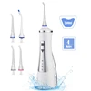 Best Seller Water Flosser Cordless 240ML with 4 Modes 4 Jet Tips Dental Oral Irrigator USB Rechargeable Water Dental Flosser