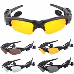 Wireless Sunglasses Integrated Bluetooth Headset