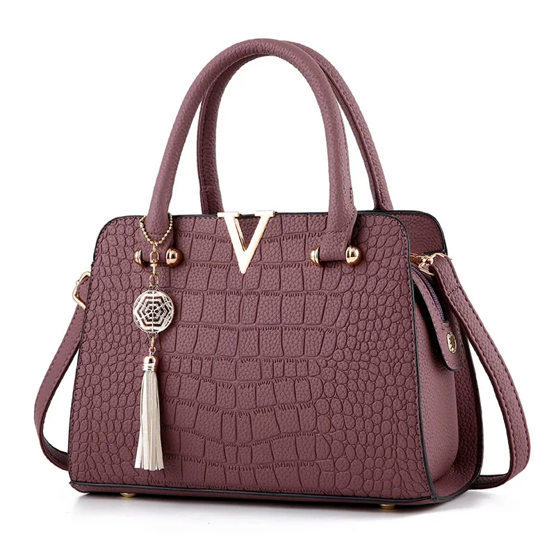 

Bolsos Para Mujeres 2023 Shoulder Tote Bags Women Handbags Ladies Fashion Big Capacity Pu Crocodile Pattern Handbag Wholesale