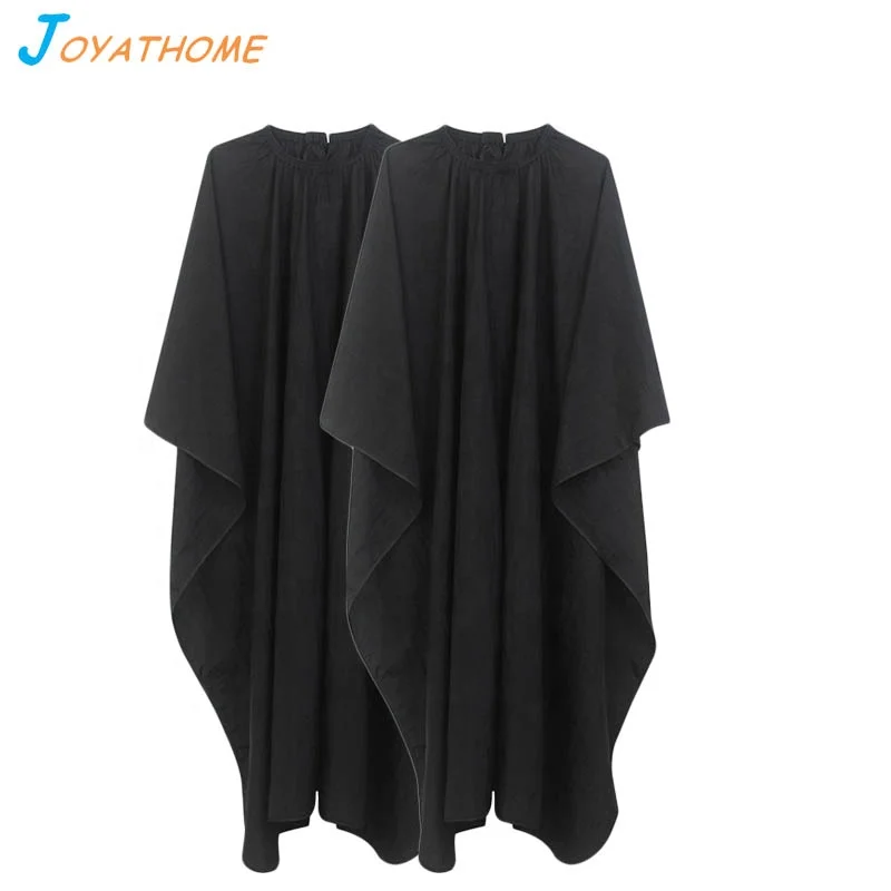 

Black Disposable Hairdressing Gowns Foil Capes Hairdresser Cape Hair Care Device Equipment Beauty Salon Tool Professional