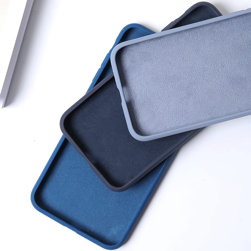 Shockproof Mobile Cover for iPhone 11 Pro Max Case Liquid Silicone Case Cover For iPhone 11 Case