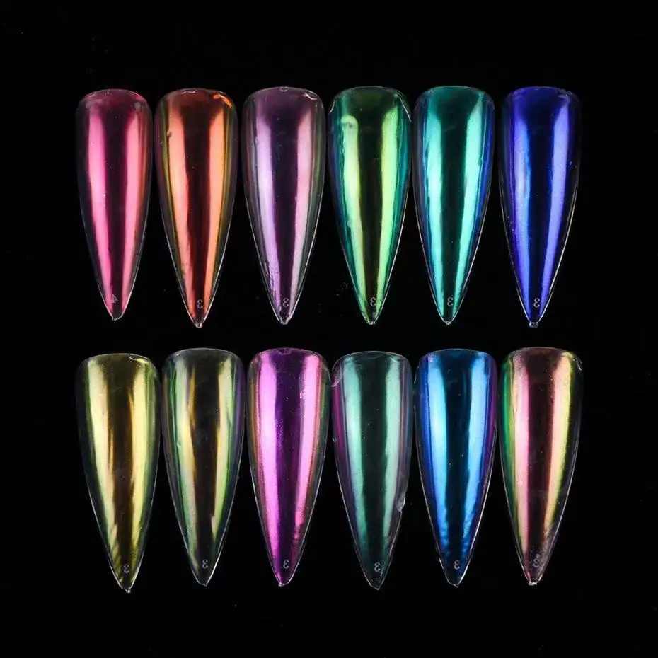 

Aurora powder rainbow glitter sequins Nail Art decoration wholesale glitter bulk glitter powder