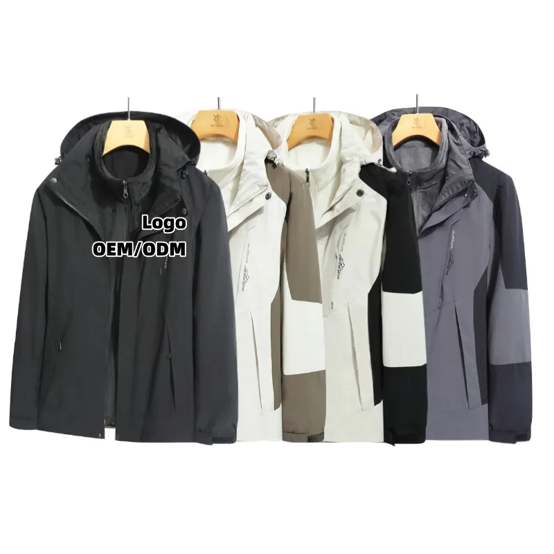 Three One Outdoor Zipper Jacket Hood