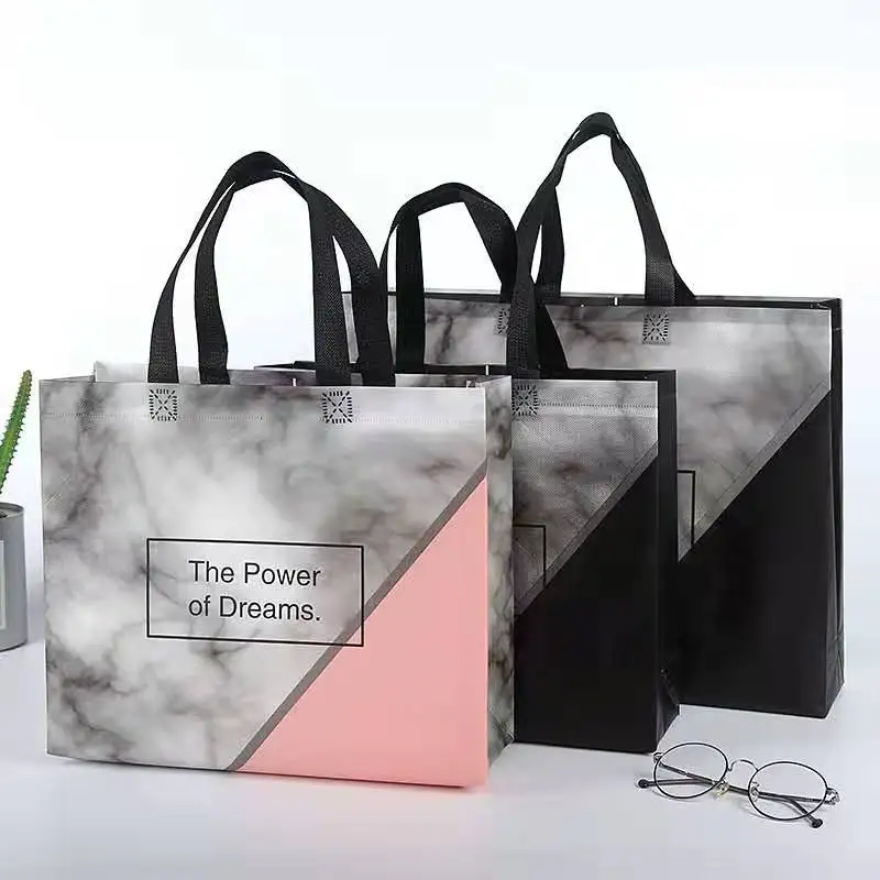 

Promotional Gift Bags Non Woven Tote Storage Custom Printed Shopping Carry Non Woven Drawstring Bag, Customized color