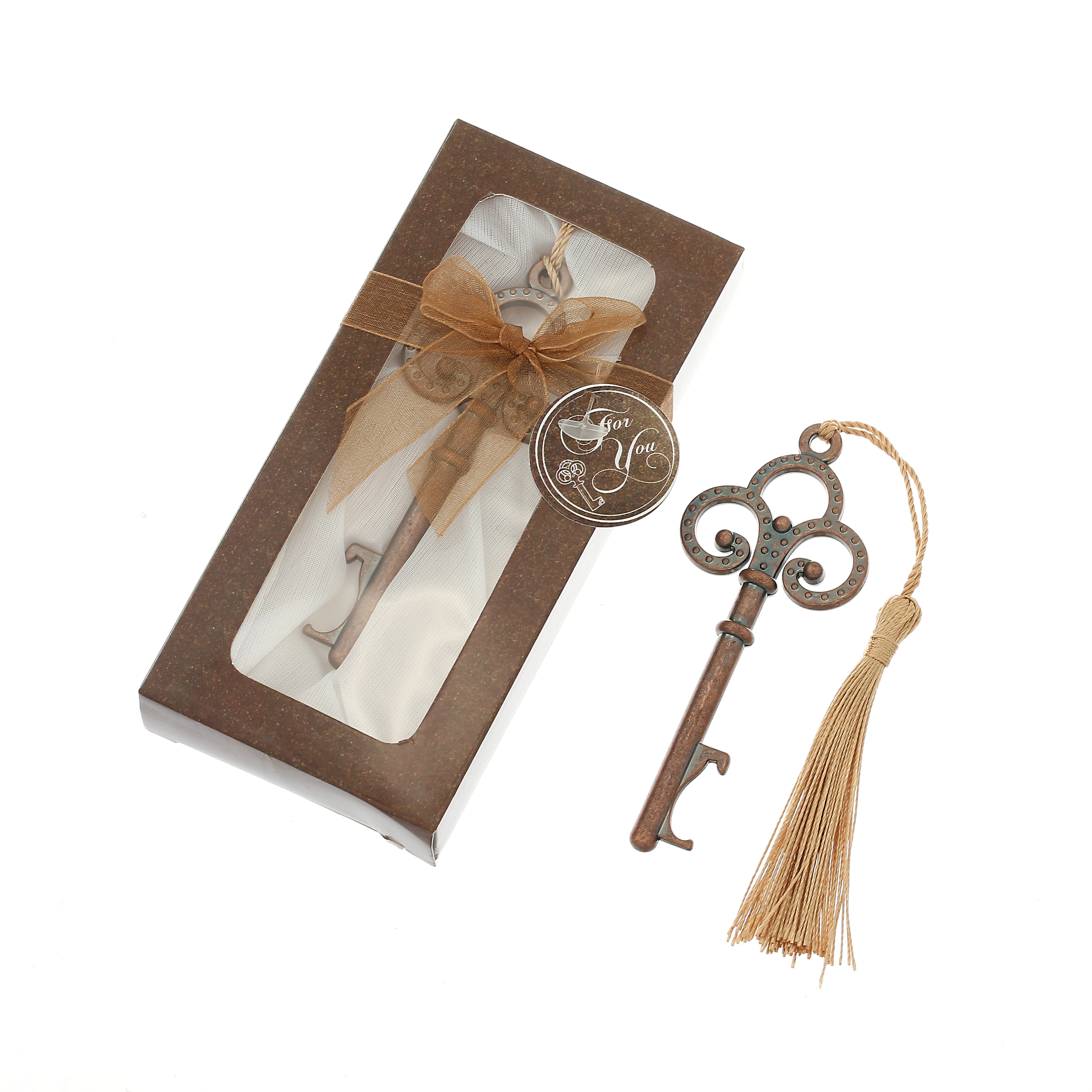 

Wholesale Antique Wedding Favors Skeleton Key Bottle Opener Wedding Return Gifts