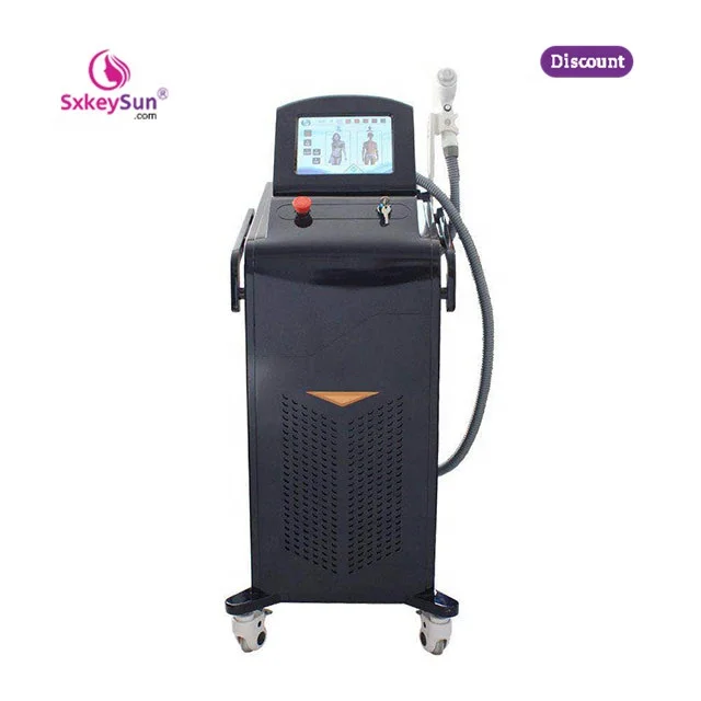 

portable ipl laser 808nm 755nm 1064nm diode laser hair removal machine hot sale