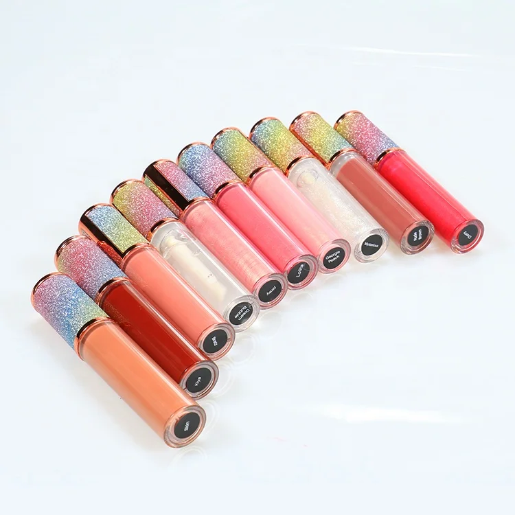 multi colors high shiny lip gloss private label best quality lip gloss