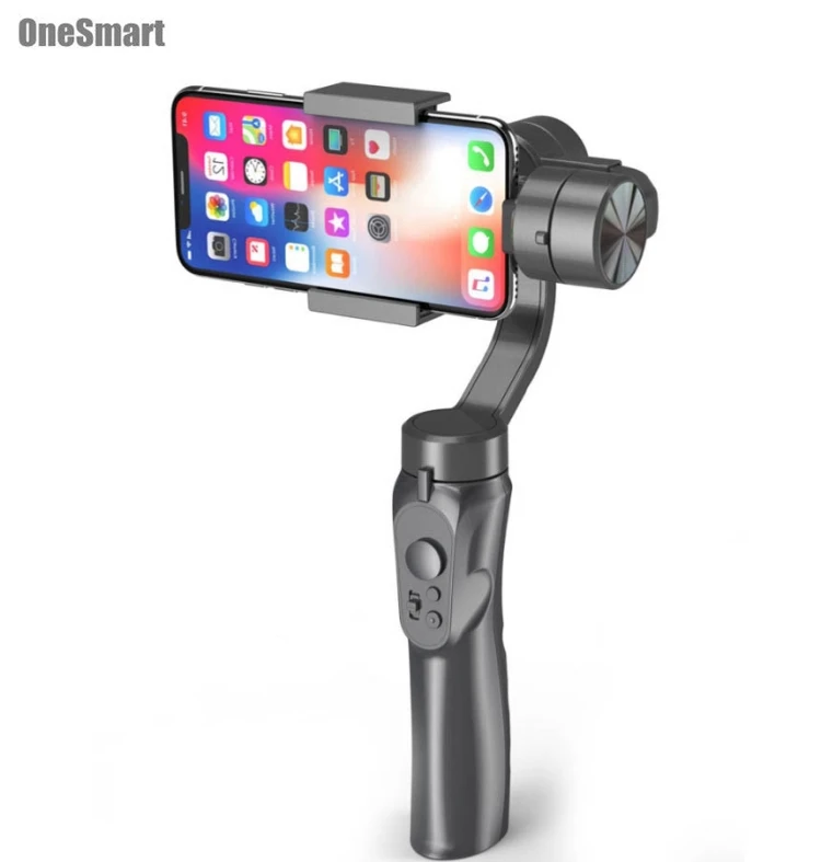 

2020 Christmas gift 3 axis Handheld Gimbal camera Stabilizer for smartphone, Black