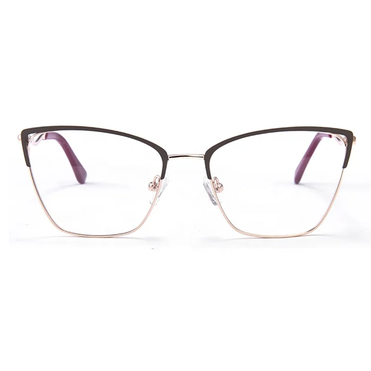 

YT-XCGC-EM1110 Irregular Temple Metal Optical Frame for Men and Women