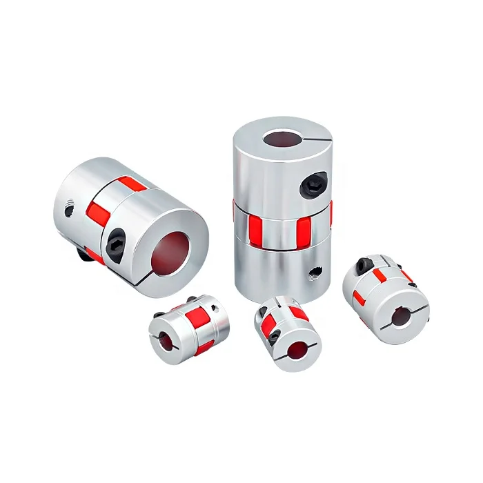 

D30 L40 30X40mm Aluminum Flexible Shaft Couplings Plum Blossom Coupling For Compressor and Motor