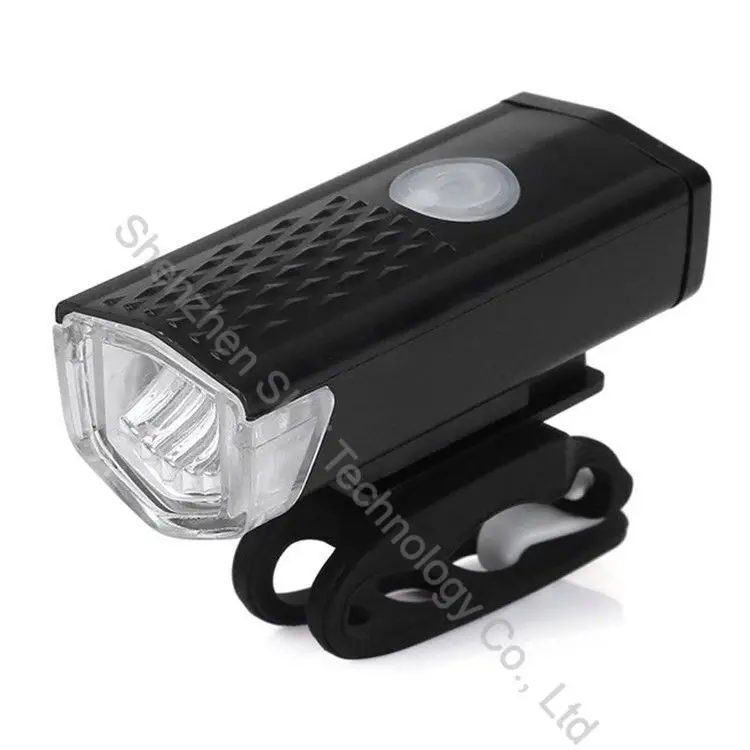 

Electric scooter Parts/bicycle Parts headlight USB charging flash cycling light Mountain bike headlight cycling kit Accessories, Black,white