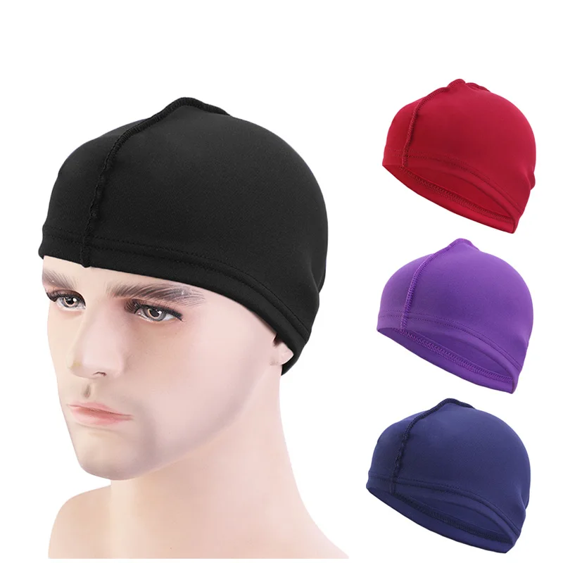 

New Mens Bonnets Hats Casual Soft Elastic Men Caps for Hair Decoration