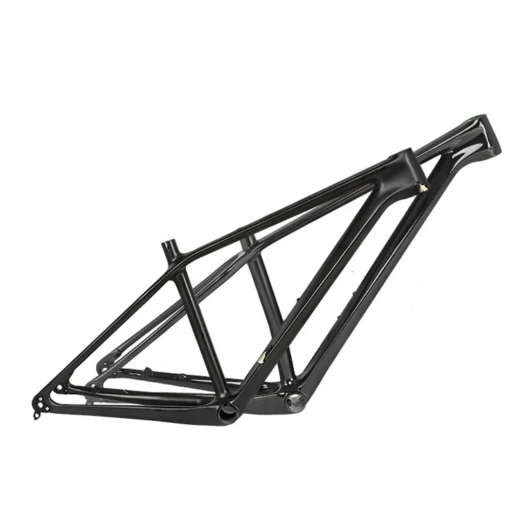 

Strong Black No Logo Matte Gloss Carbon Fiber MTB Frame Bicycle Frame for Road Bicycles Mountain, Glossblack/matteblack