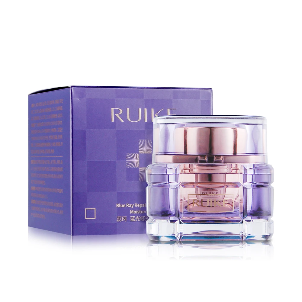 

Skin Care Face Use Moisturizing Hydrating Blue Ray Repair Activate Skin Moisture Cream, White