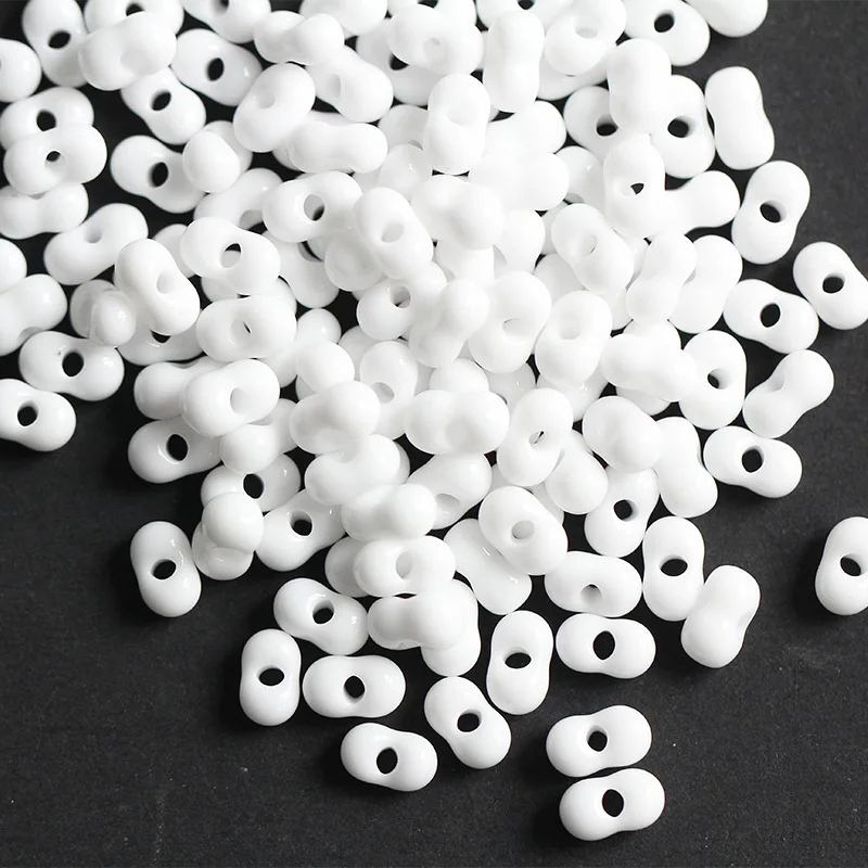 

Preciosa Glass seed beads Loose Spacer Czech Peanut glass beads for Jewelry Making